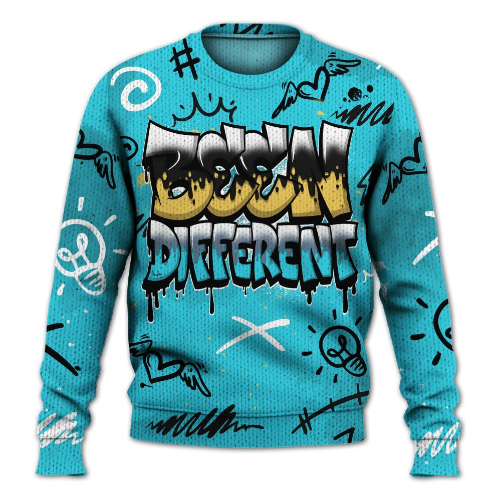 Sweater To Match Retro Gamma Blue 11s - Drip Been Di2ferent Graphic
