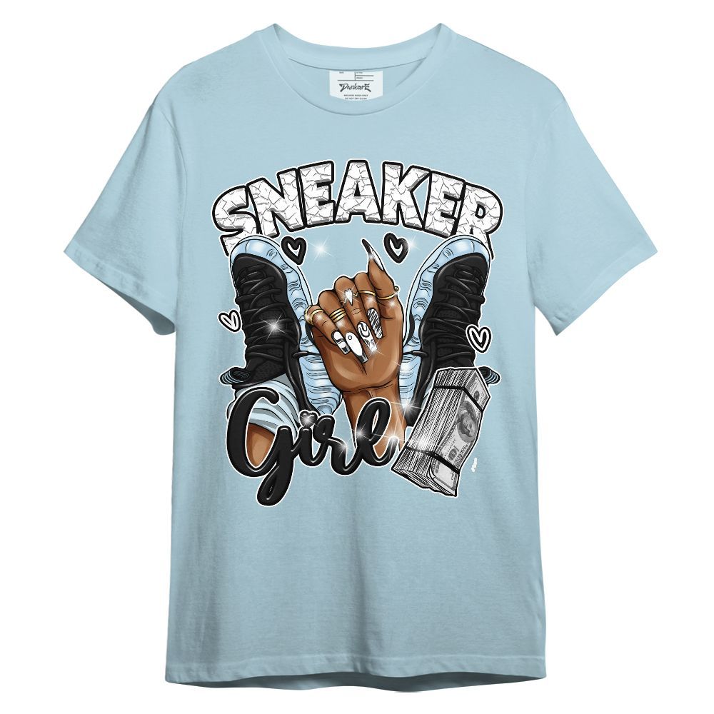Shirt To Match Foamposite One Psychic Blue - Sneakerz Girlz Graphic