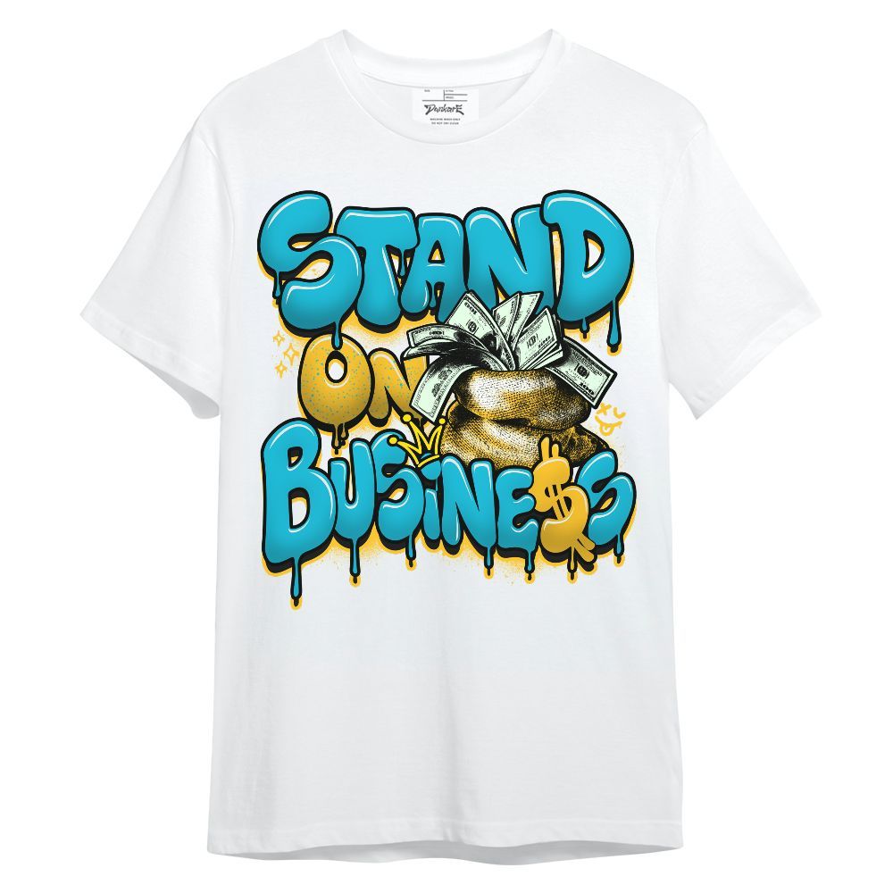 Shirt To Match Retro Aqua 5s - Stand Business Unisex Shirt