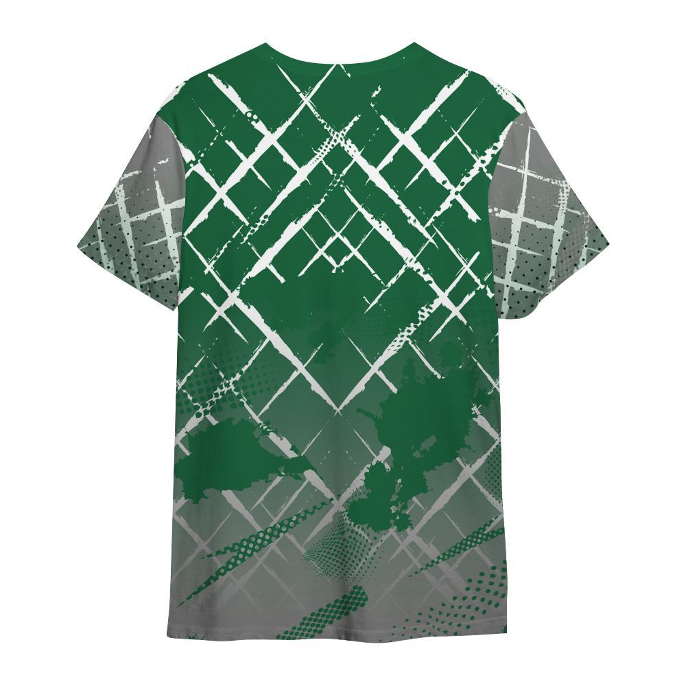 Shirt To Match High Gorge Green 1s - Halftone Stand Business Dripping All Over Print