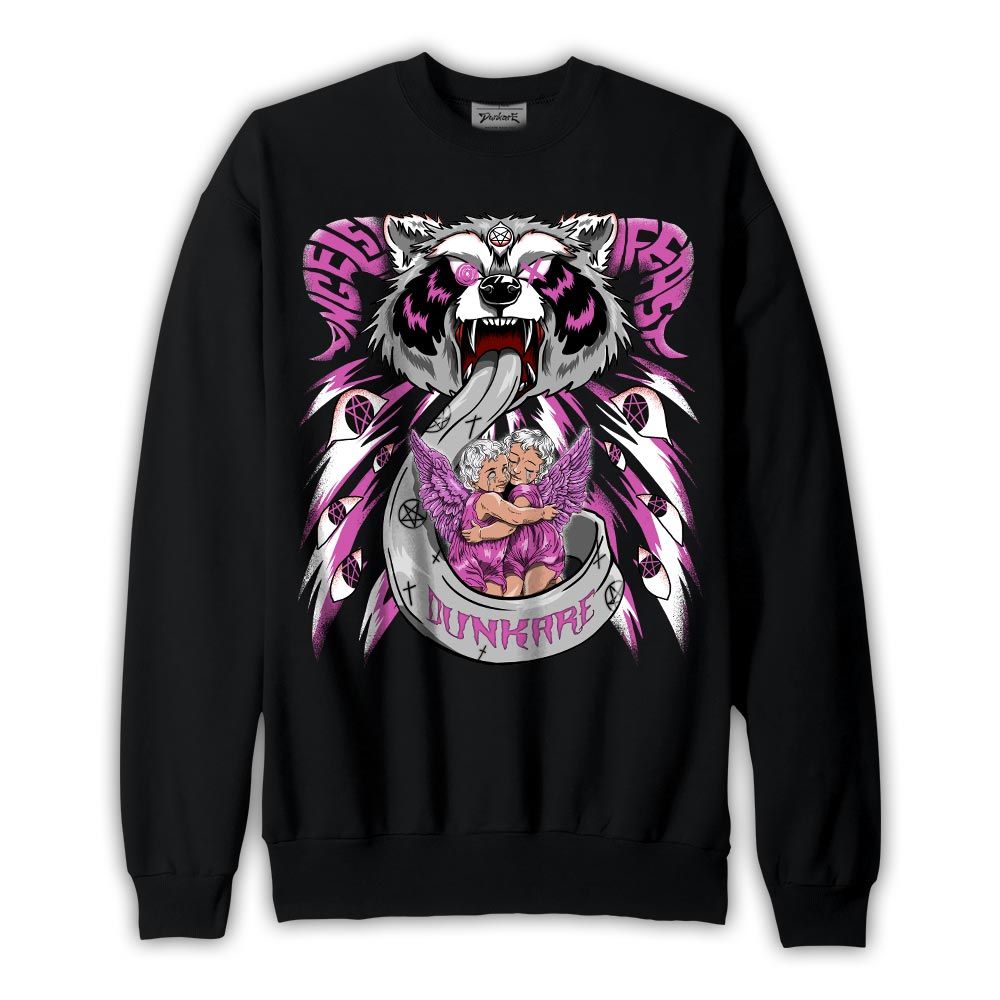 Sweatshirt To match Sweatshirt Angels Feast Raccoon, Hyper Violet 4s, To Match Sneaker Hyper Violet 4s DNY