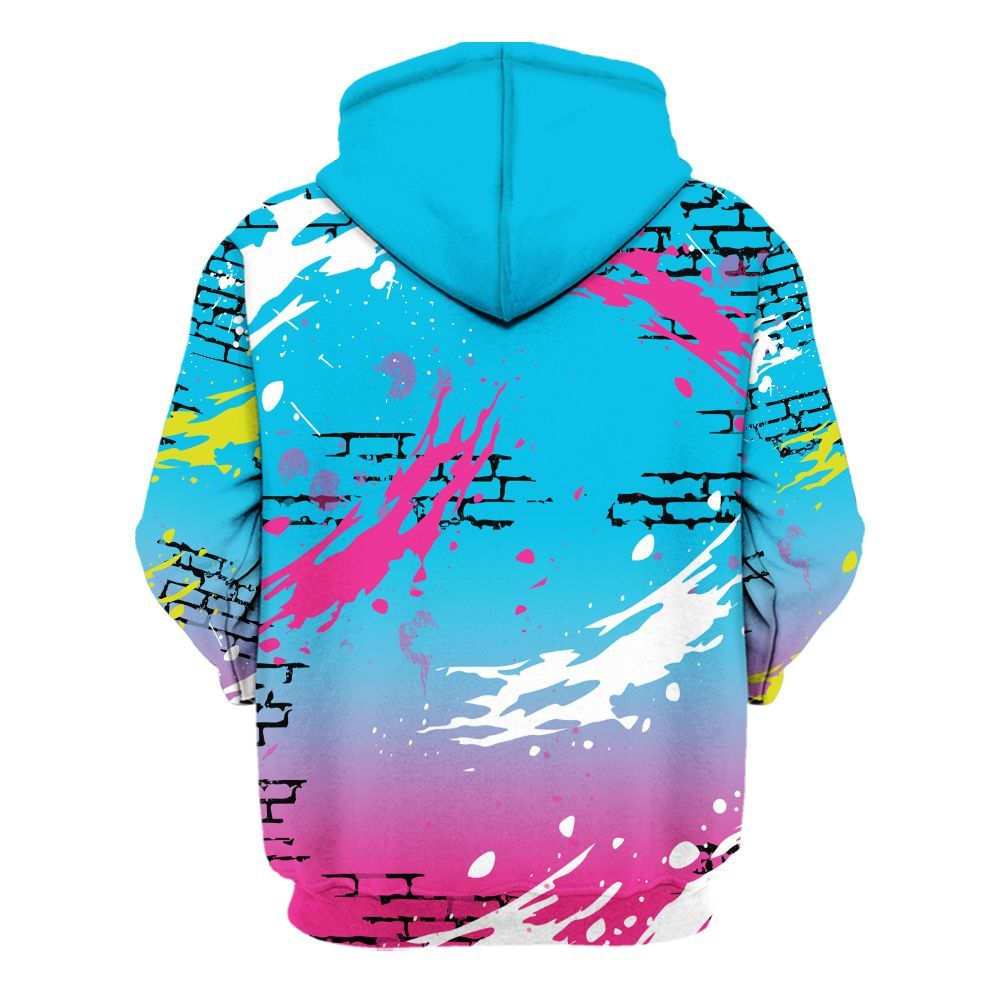 Hoodie To Match Tokyo Nights Stewie 3s - Values Of Loyalty Drip All Over Print