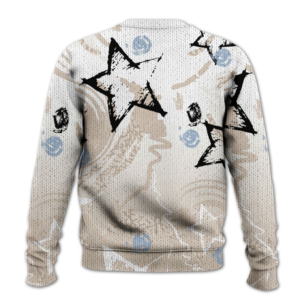 Sweater To Match Desert Sand 3s - Grind Shine Later Drip Graphic