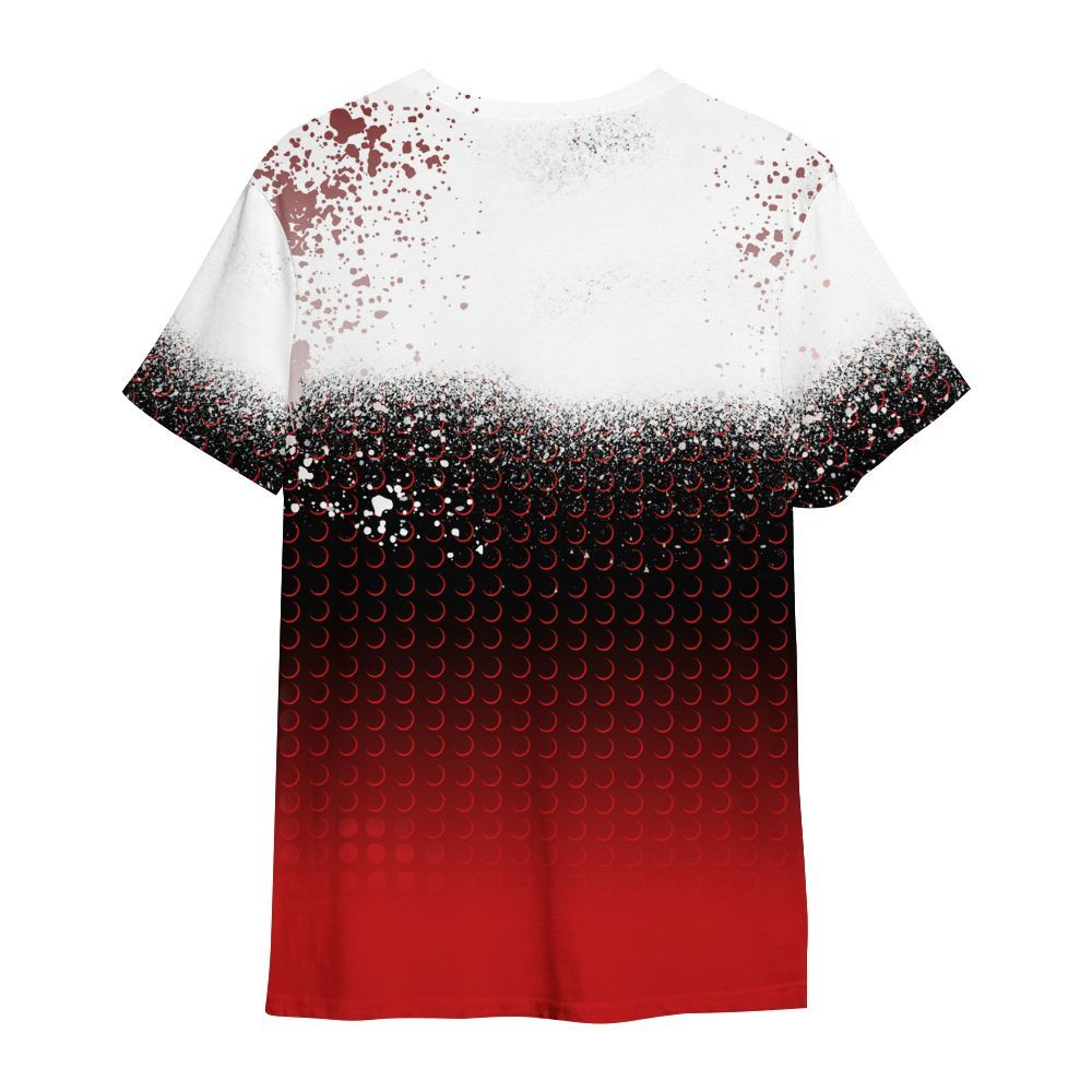 Shirt To Match Low Bred 11s - Halftone Time Is Money All Over Print