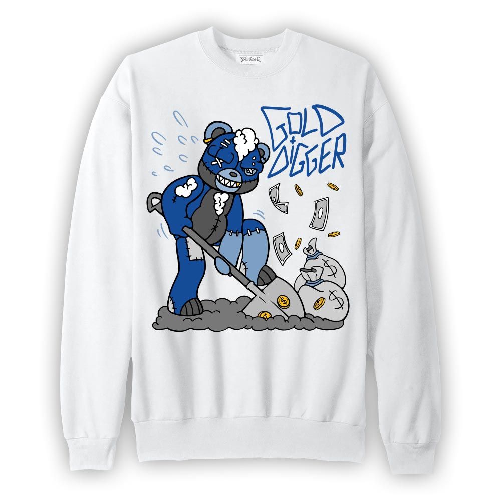 Sweatshirt To match Low Space Royal 11s Sweatshirt - Goal Digger Hugz Graphic