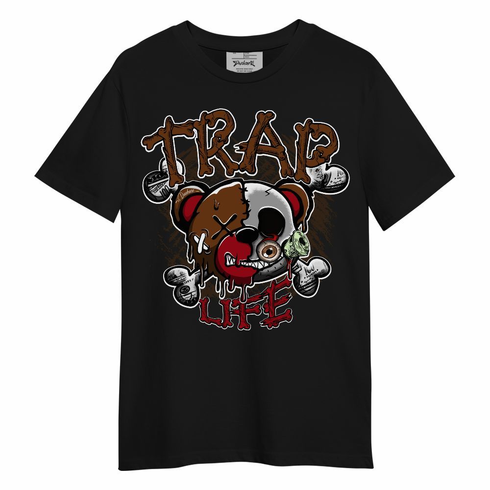 Shirt To Match Archaeo Brown 5s - Trap Bear Skull Unisex Shirt