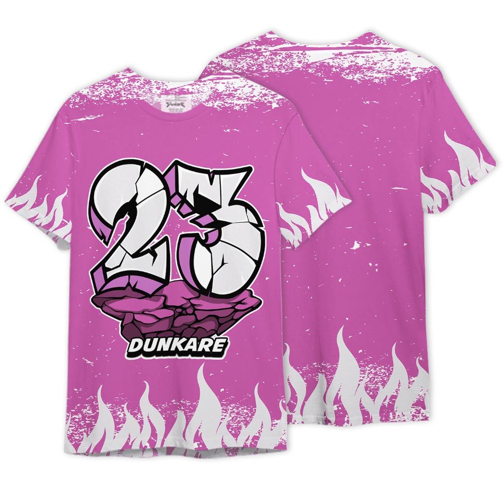 Shirt To Match Hyper Violet 4s - Cracked 23 Unique Graphic Shirt Unisex