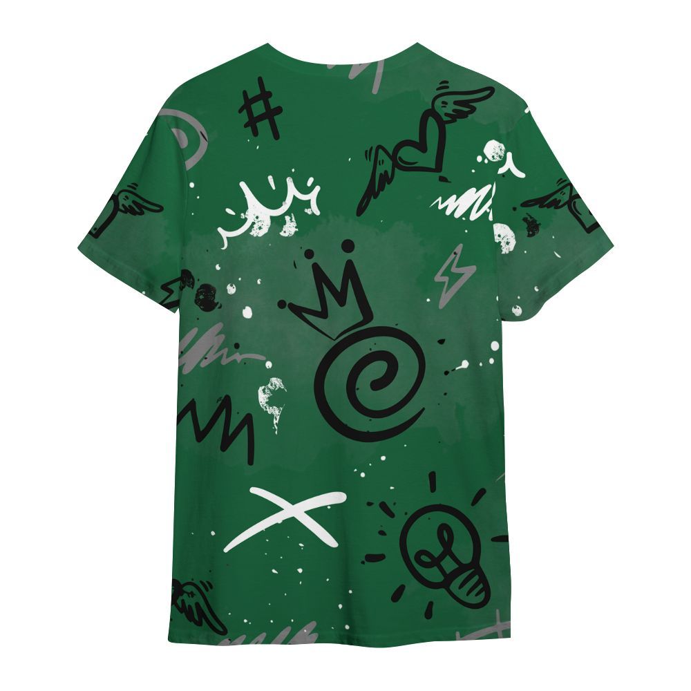 Shirt To Match High Gorge Green 1s - Drip Been Di2ferent All Over Print