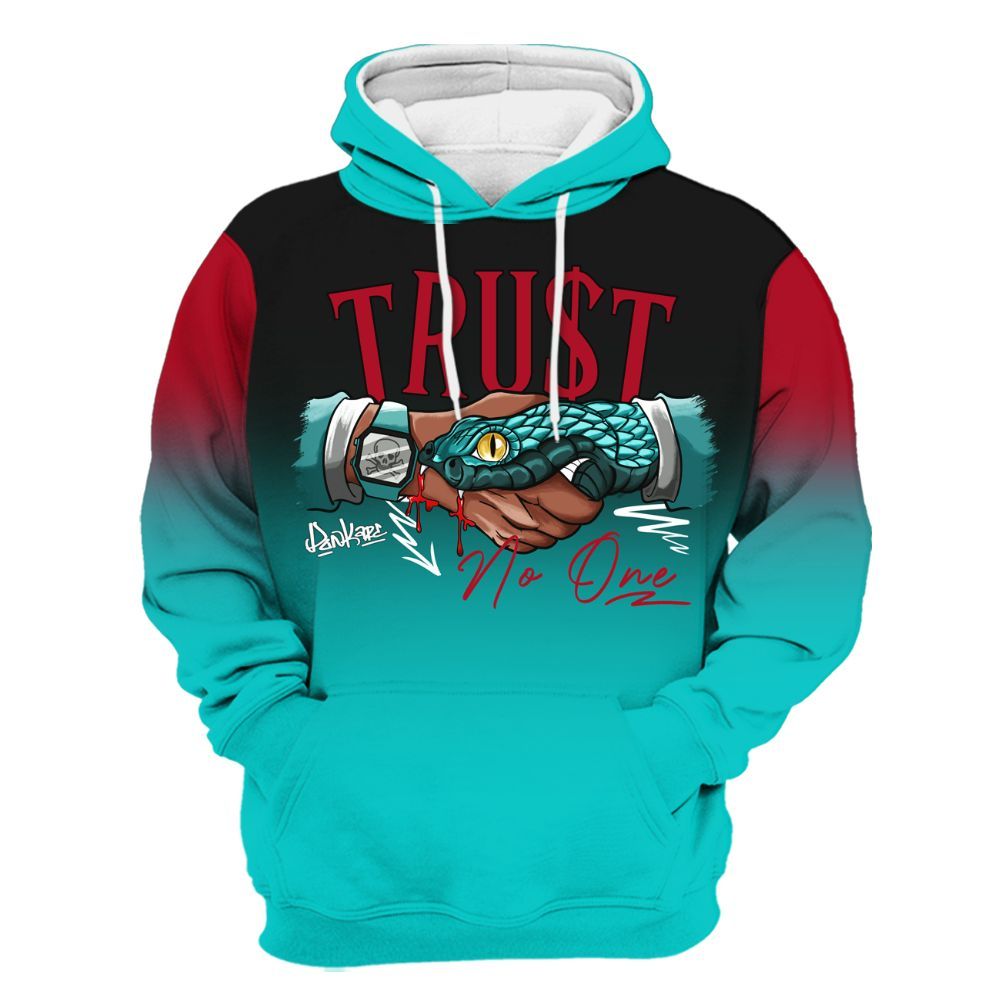 Hoodie To Match Air Griffey Max 1 Freshwater - Snake Trust No One Drip All Over Print