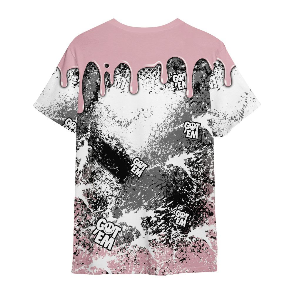 Shirt To Match Air Max DN Pink Foam - Dripping 23 Drip All Over Print