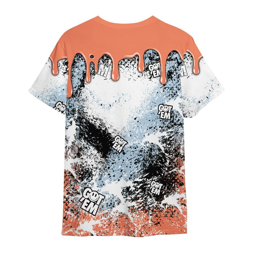 Shirt To Match DJ Khaled Crimson Bliss 5s - Dripping 23 Drip All Over Print