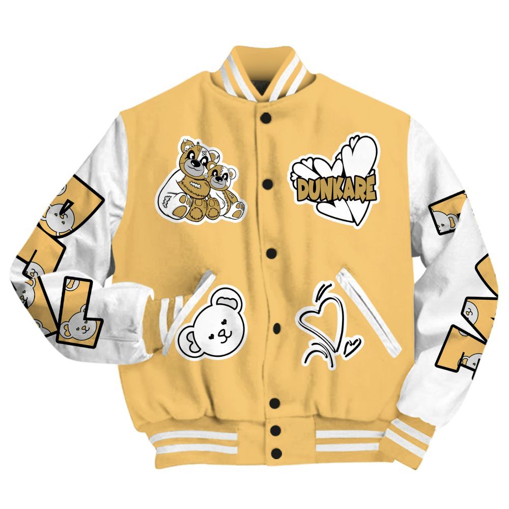 Varsity Jacket To Match Craft Paris 6s - Sincere Fondness Bear All Over Print