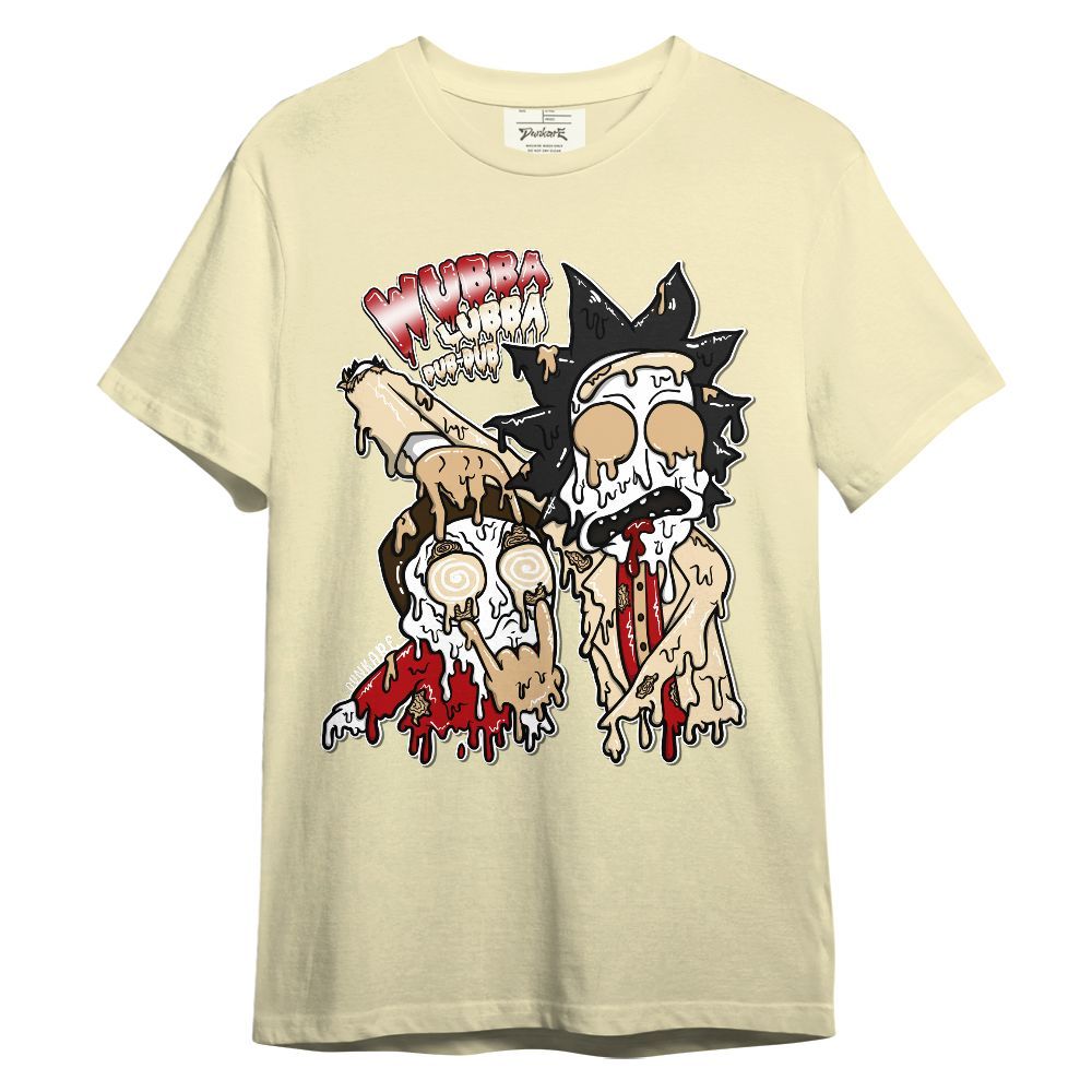 Shirt To Match Dunk Low Strawberry Waffle - Wubba Rick Drip Graphic
