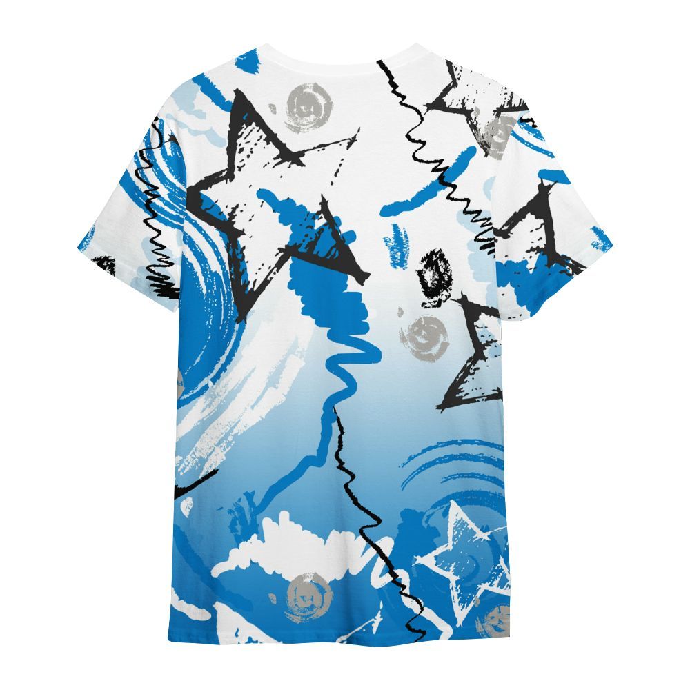Shirt To Match Industrial Blue 4s - Grind Shine Later Drip All Over Print