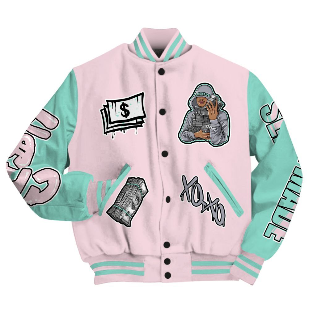 Varsity Jacket To Match Retro Easter 5s - Selfmade Unique All Over Print