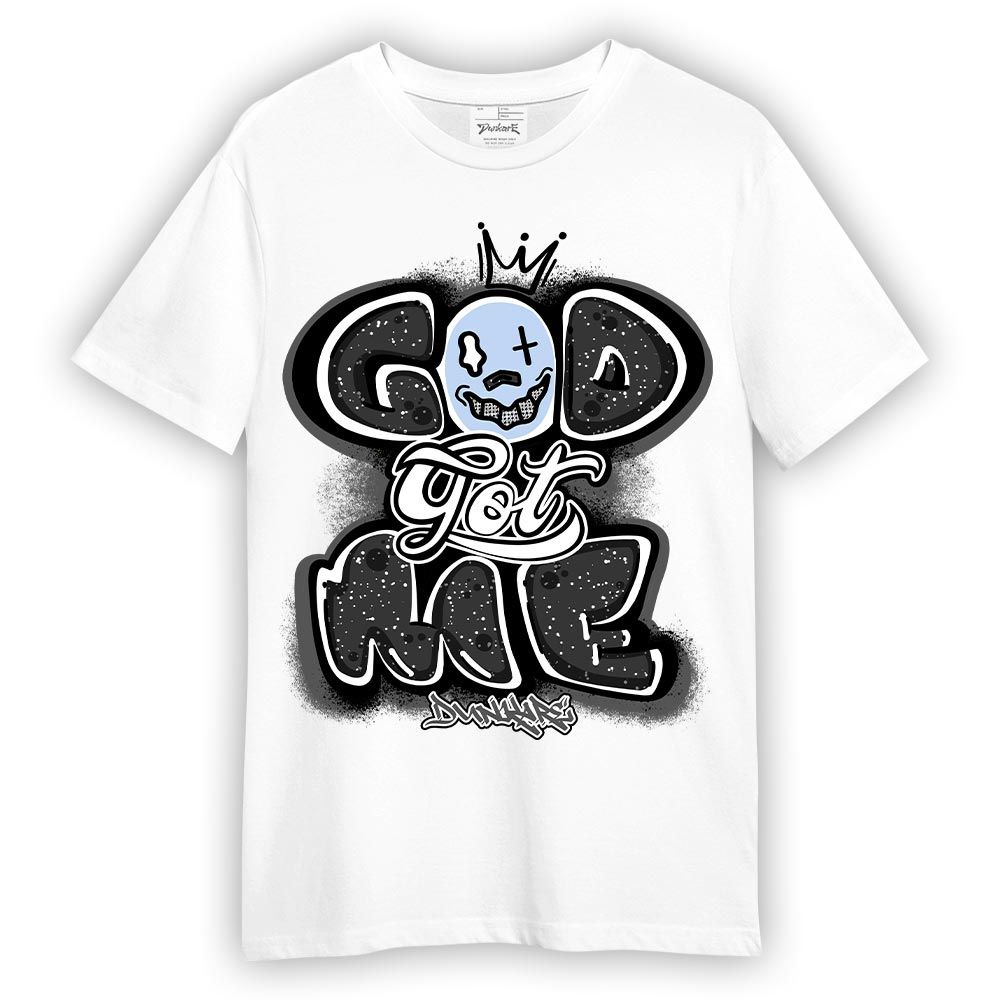 Shirt To Match Reverse Black White 6s - God Got 2 Graffiti Shirt Unisex