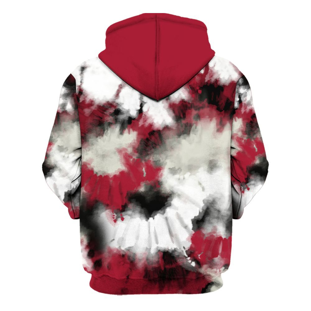 Hoodie To Match High OG Black Toe Reimagined 1s - Tie Dye FK Around Find Out All Over Print
