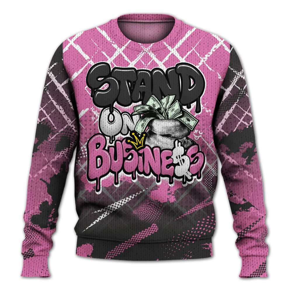 Knitted Sweater To Match Air Force 1 ParaNoise 3.0 - Halftone Stand Business Dripping