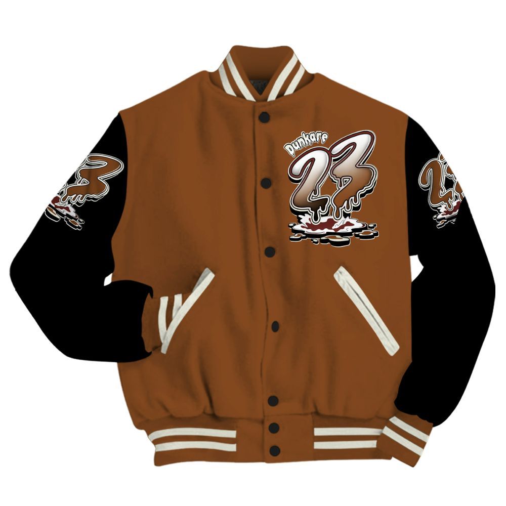 Varsity Jacket To Match High OG Love The Game 1s - Custom Name 23 Drip All Over Print
