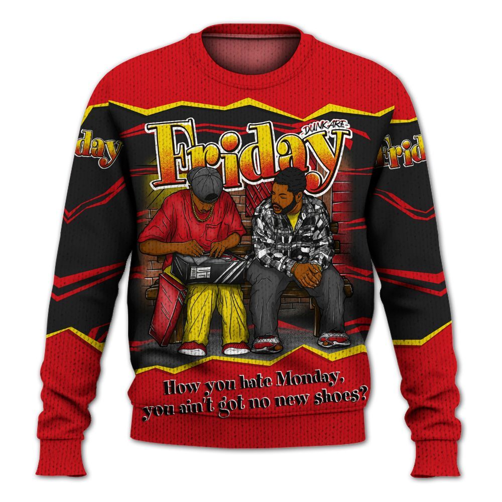 Sweater To Match Ferrari 14s - Friday Movie 90s TV Graphic