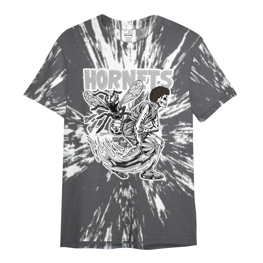 Shirt To Match White Thunder 4s - Hornets Skeleton Luxury All Over Print