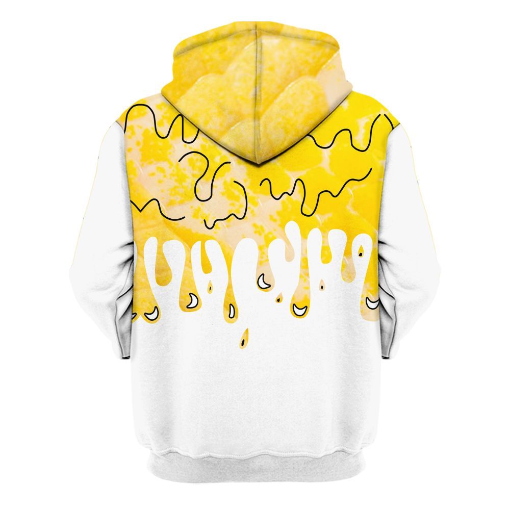 Hoodie To Match Low Yellow Python 11s - Snake Trust No One Drip All Over Print
