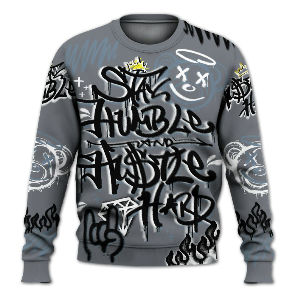 Sweatshirt To Match Air Max DN Silver Bullet - Humble Drip Streetwear Graffity All Over Print