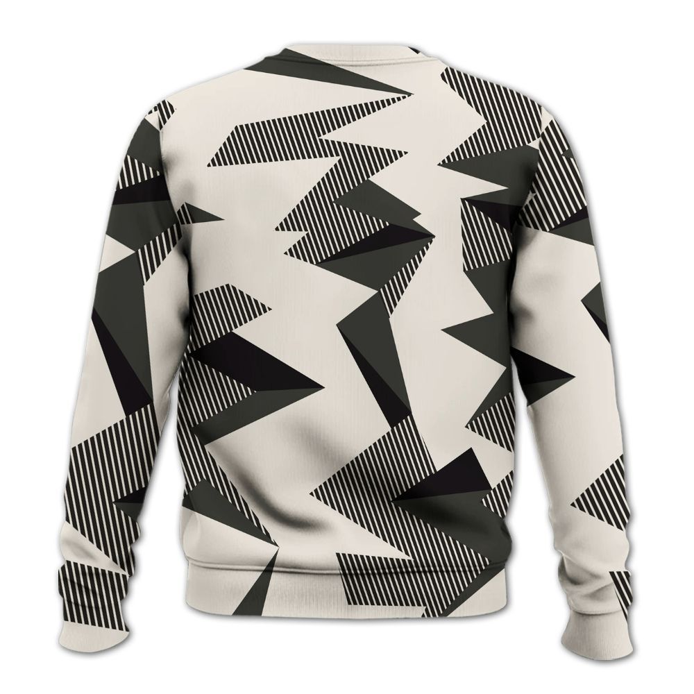Sweatshirt To Match Air Max Plus Moonlight Swarovski - Geometric Camouflage Pattern All Over Print
