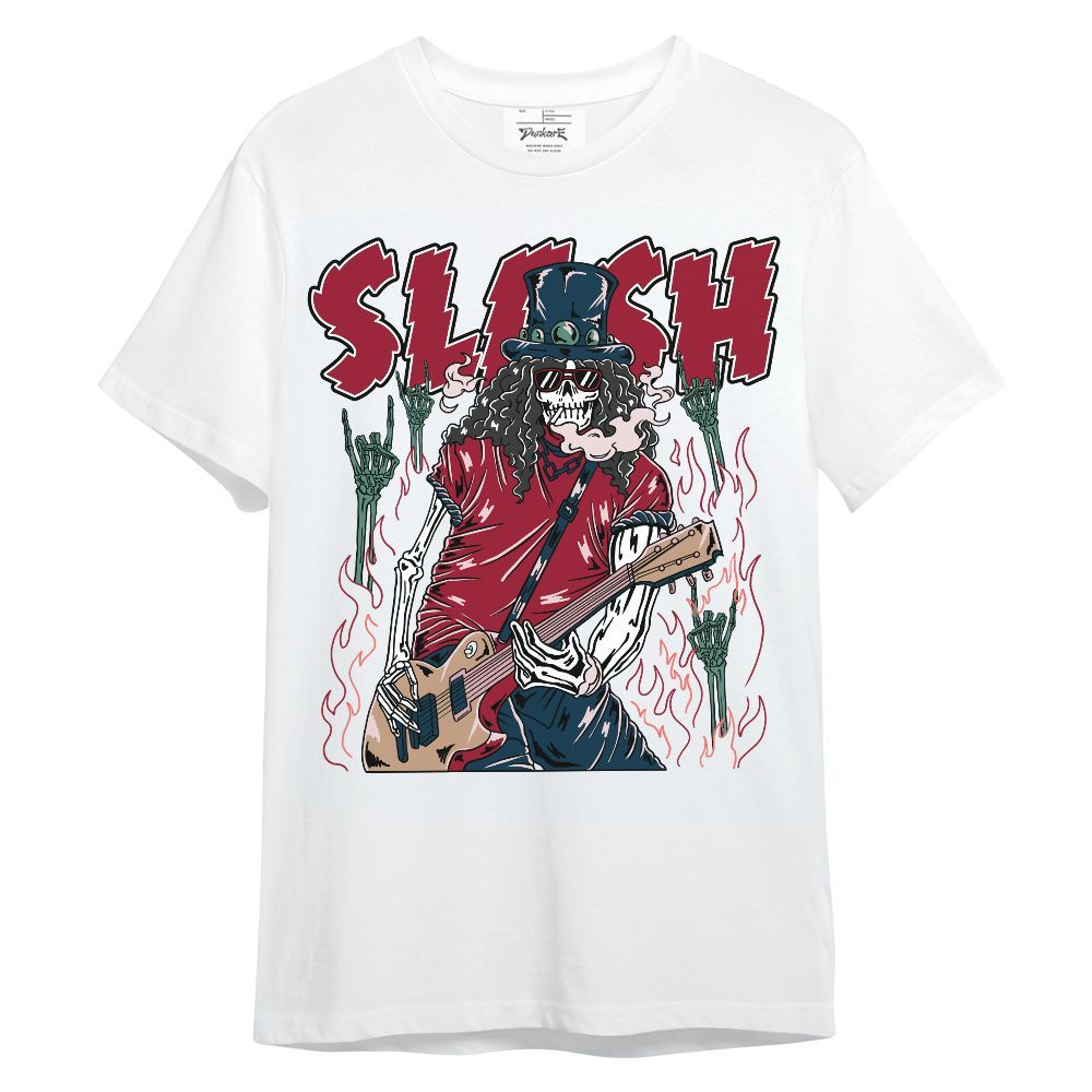 Shirt To Match Mid Multi Color 2022 1s - Slash Skeleton Unisex Shirt