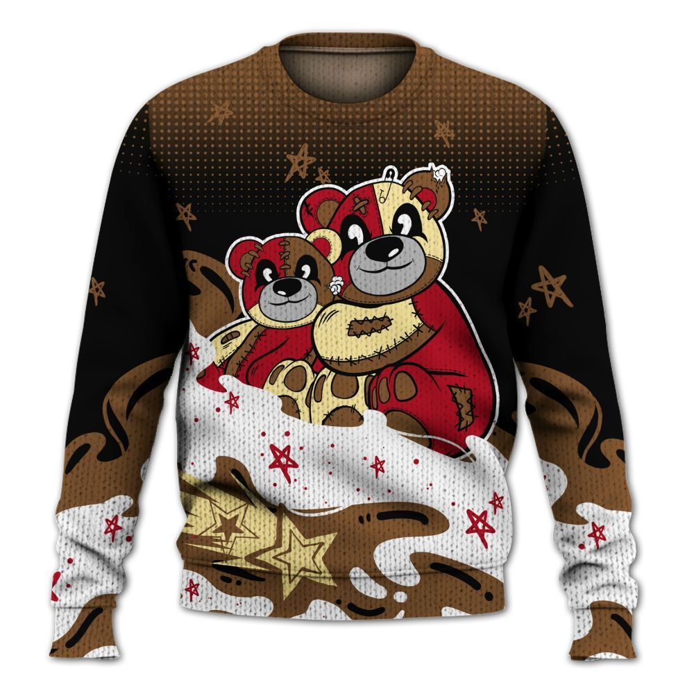 Knitted Sweater To Match Air Max 90 Escape - Sincere Fondness Bear Stars