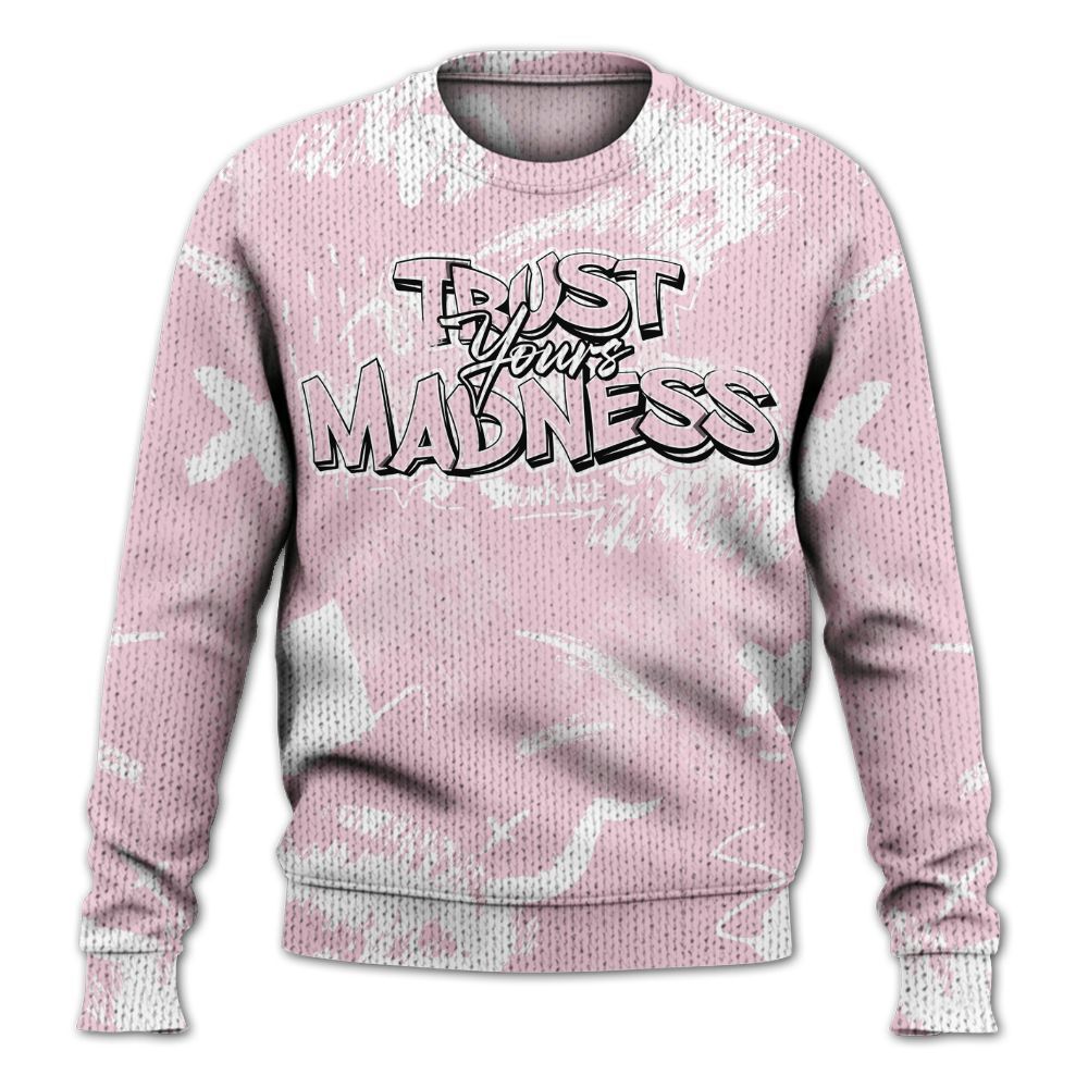 Knitted Sweater To Match Orchid 4s - Trust Your Madness Retro