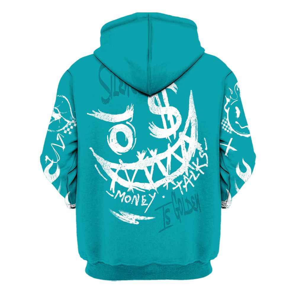 Hoodie To Match Air Griffey Max Aquamarine 1s - Mouth Burning Street Style All Over Print