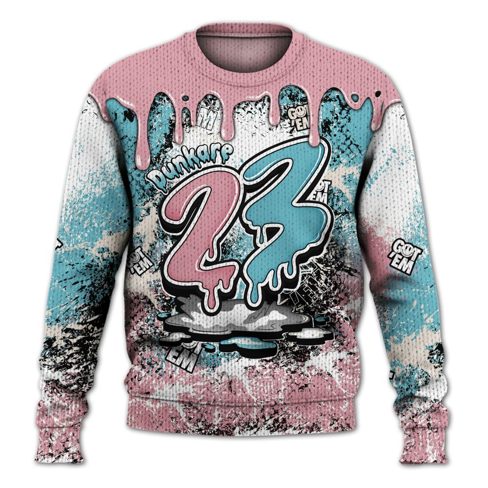 Knitted Sweater To Match Doernbecher 6s - Dripping 23 Drip