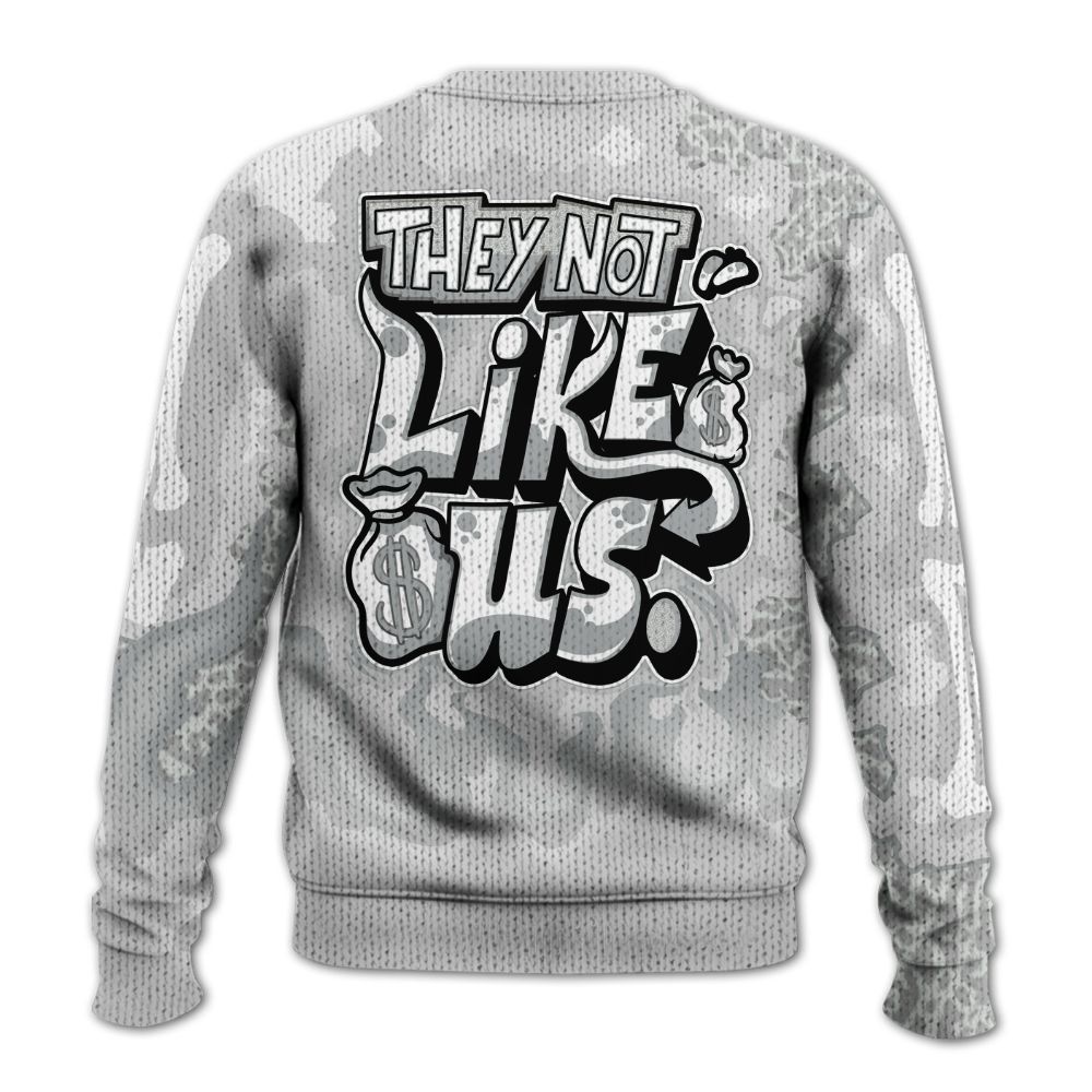 Sweater To Match Retro Pure Money 3s - Dislike Us Graphic Burning Custom Name Graphic