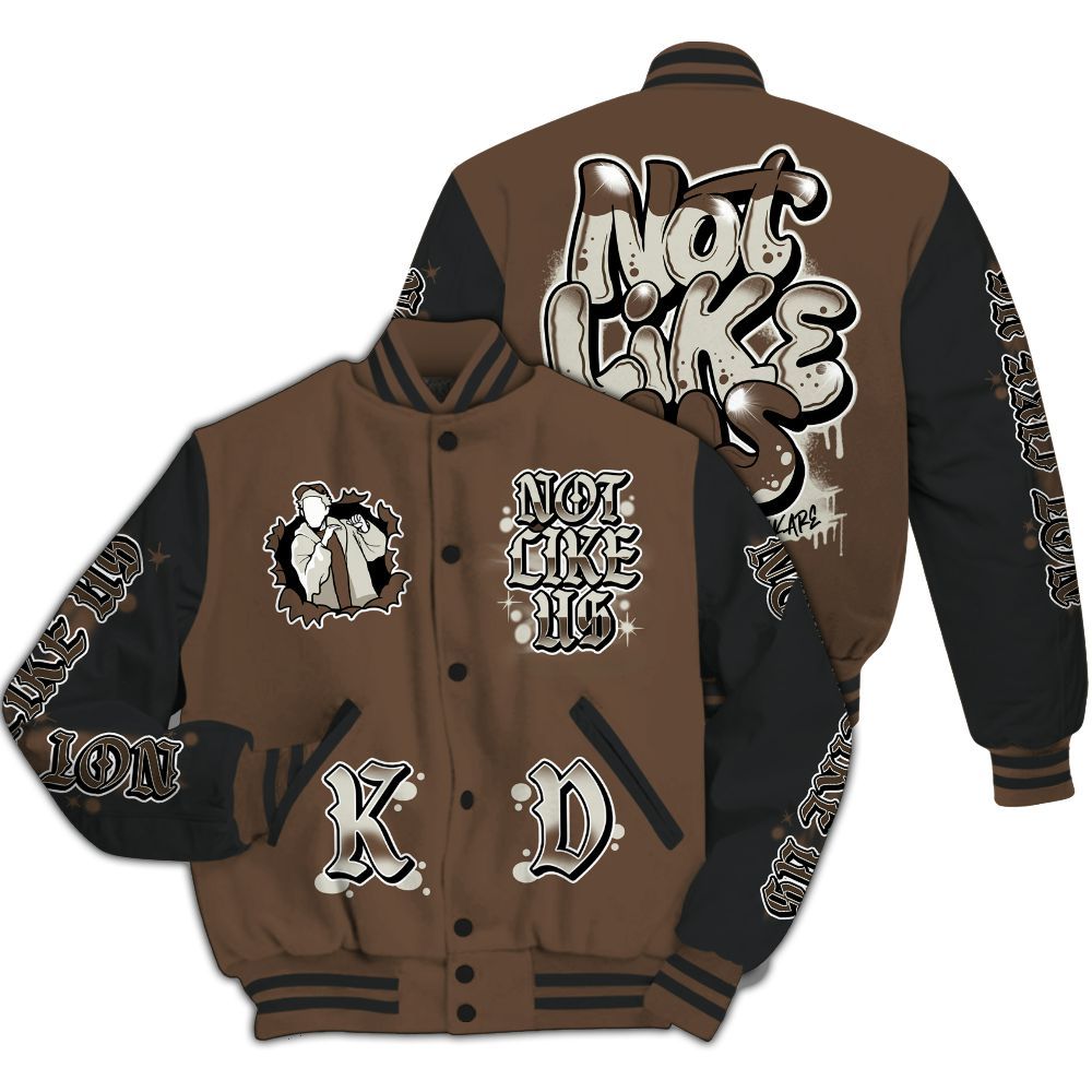 Varsity Jacket To Match Palomino 1s - None Like Us Graphic All Over Print