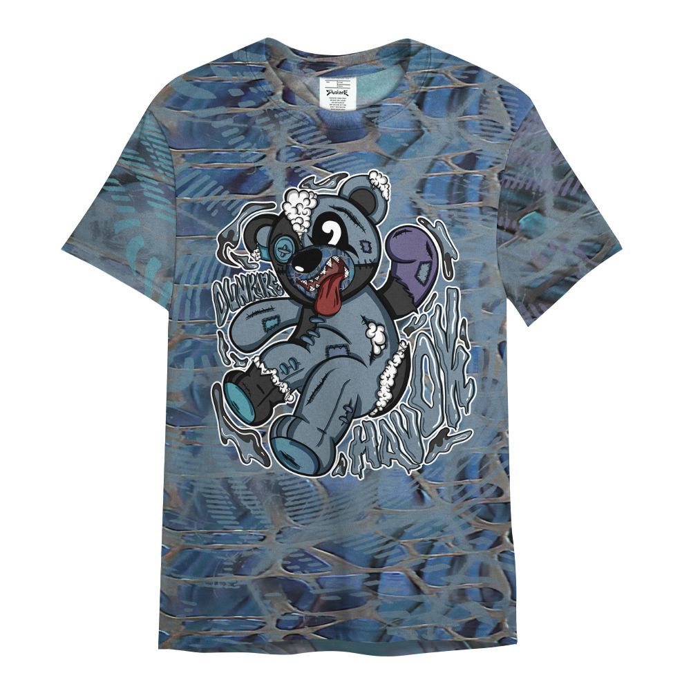 Dunkare Air Foamposite Kazuya Mishima Shirt - Havok Bear All Over Print Unisex Shirt