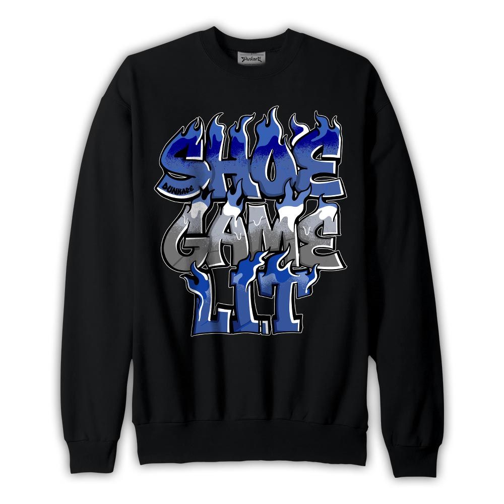 Sweatshirt To match Air Foamposite One Royal Sweatshirt - Shoe Game Lit Graphic Graphic