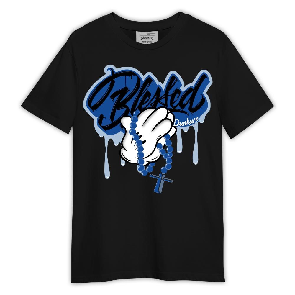 Shirt To Match Low Space Royal 11s - God Blessed Drip Shirt Outfit