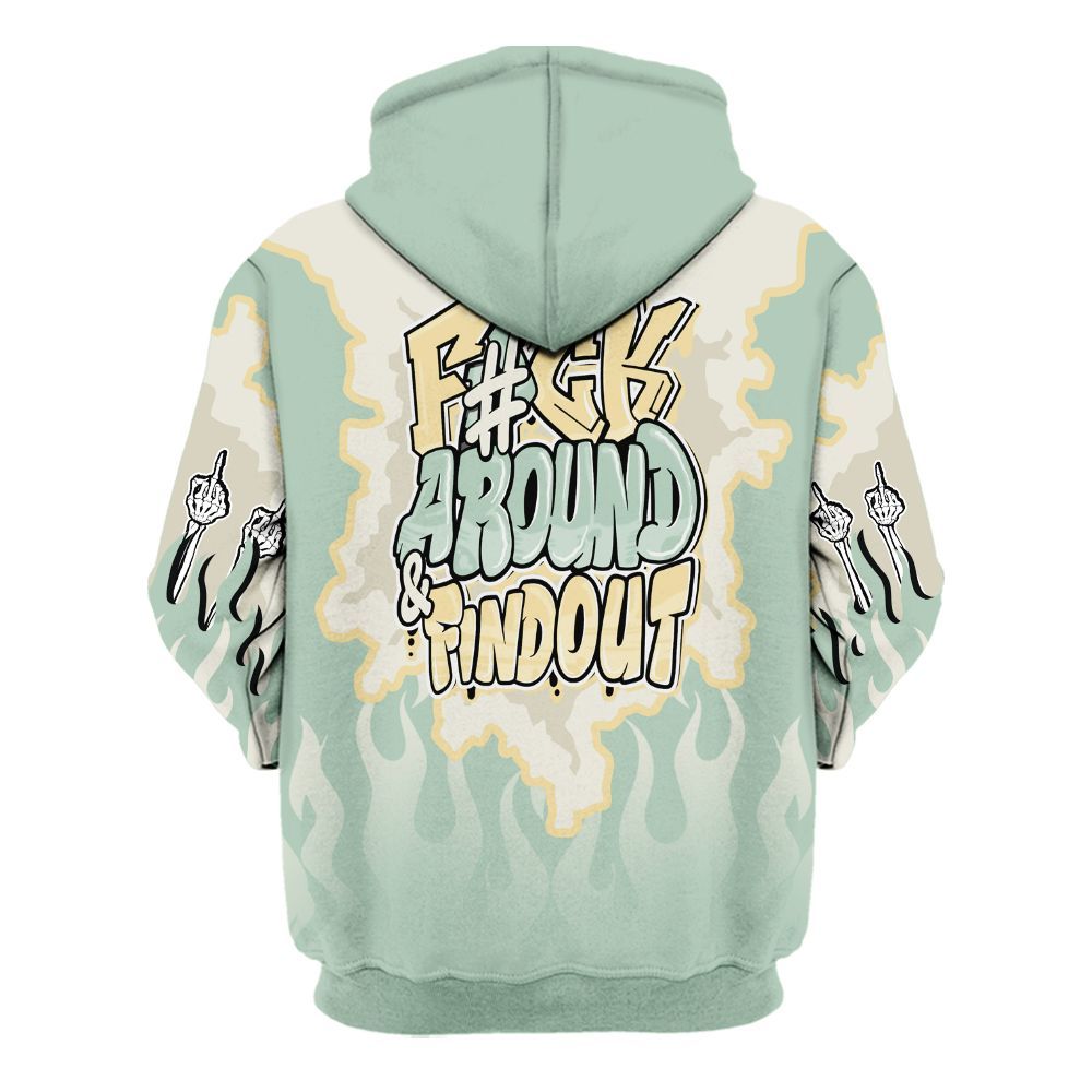 Hoodie To Match Joins Year Of The Snake 5s - F Around Find Out Graphic Trapped All Over Print