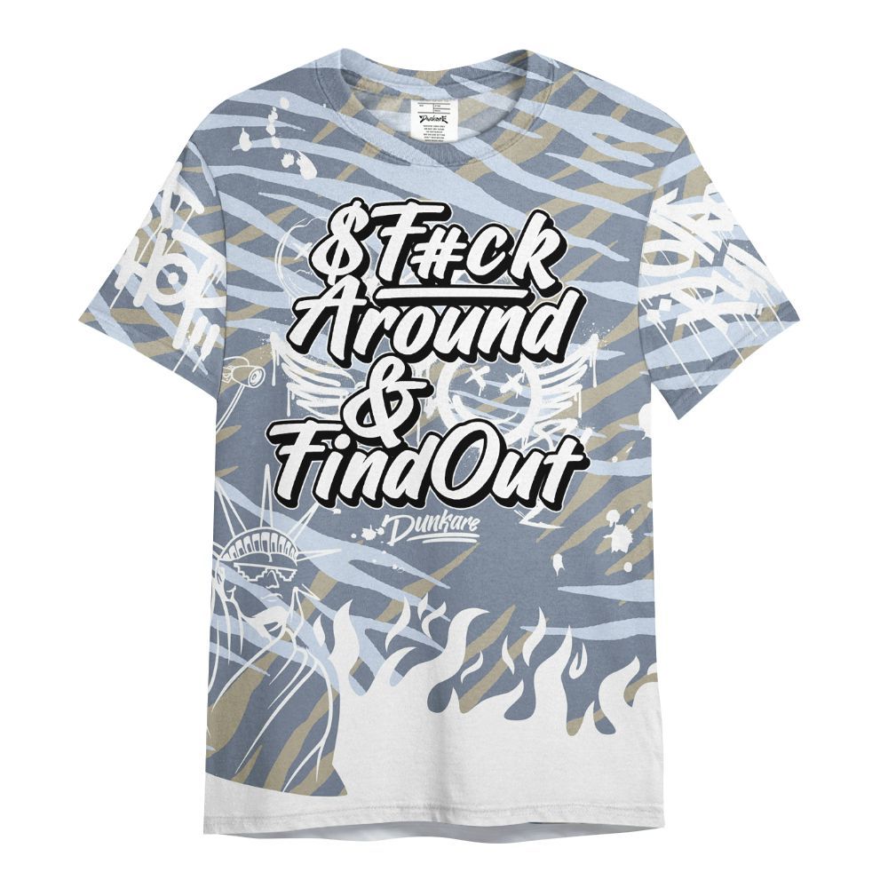 Shirt To Match Ja 2 Induction - Graphic Fck Around Find Out All Over Print