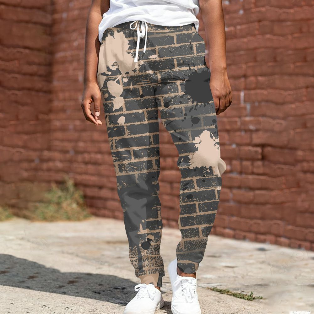 Sweatpant To Match Kobe 9 EM Mamba - Brick All Over Print