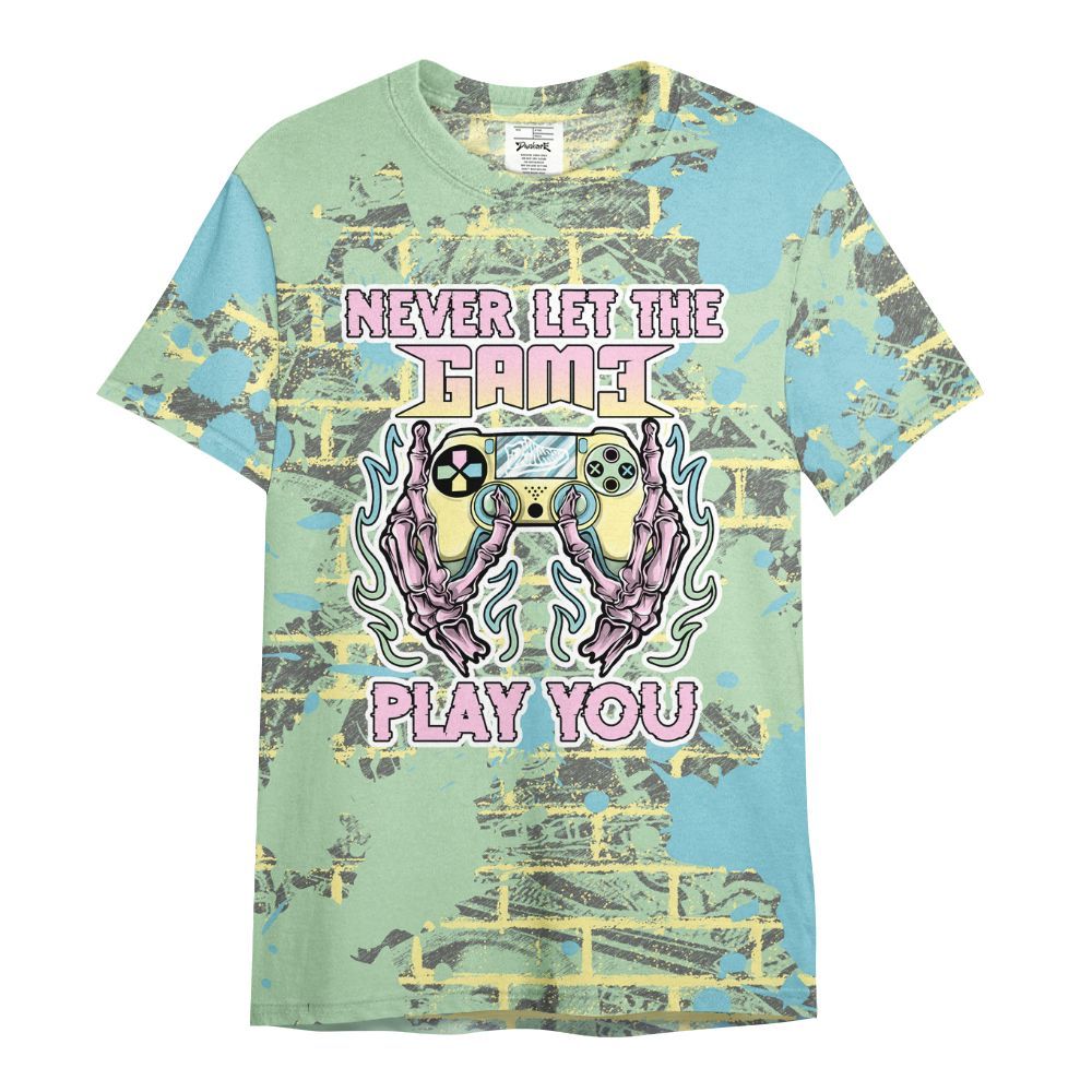 Shirt To Match SB Dunk Low Visty - PlayGame Skull Brick All Over Print