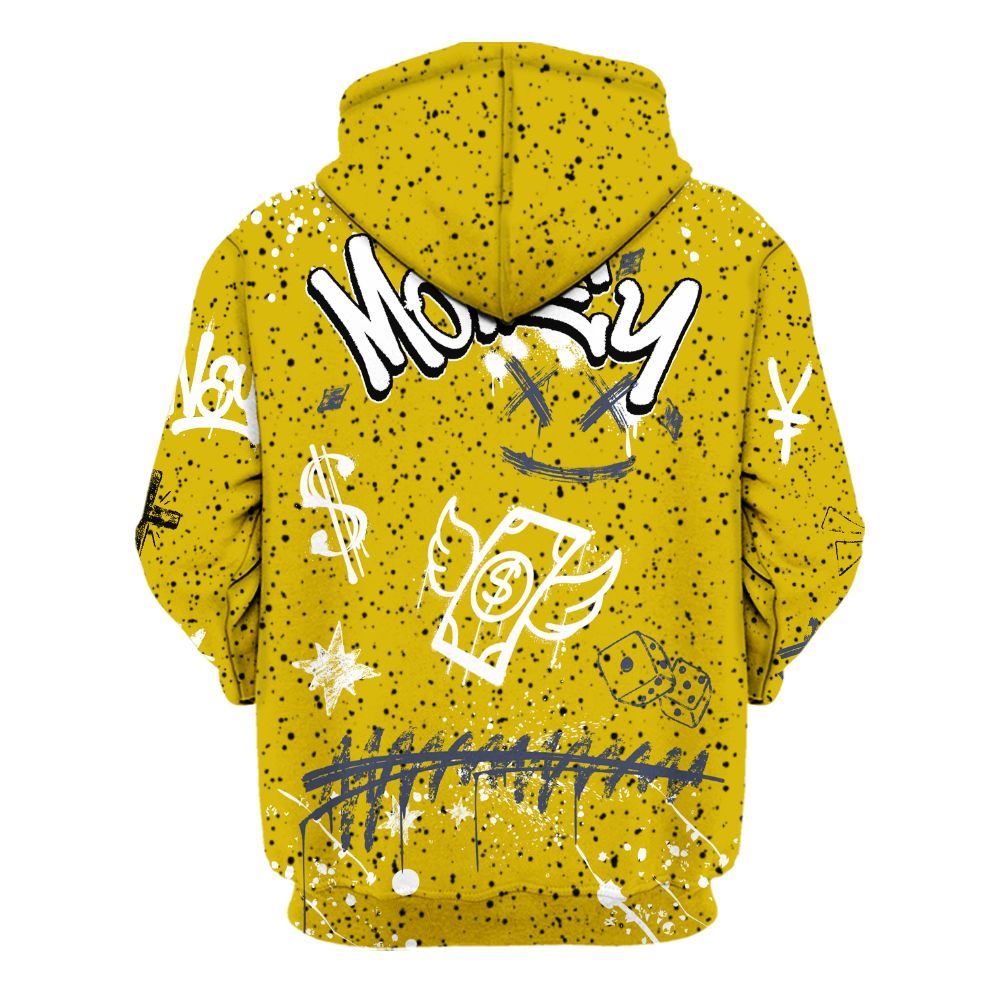Hoodie To Match Retro Tour Yellow 2026 4s - Everybody Paid In Full Crayon All Over Print