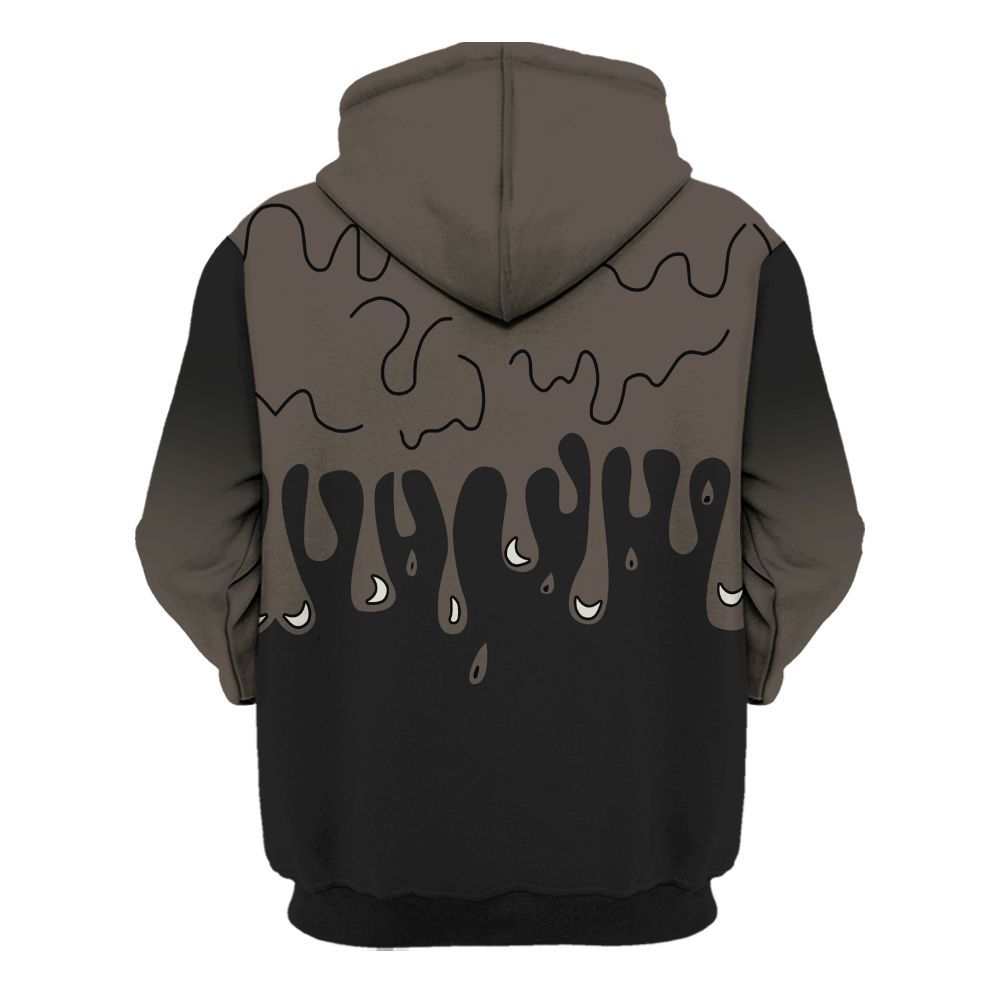 Hoodie To Match Cave Stone 4s, Trust No One Drip All Over Print