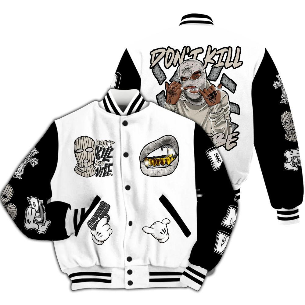 Varsity Jacket To Match Retro Reverse Metallic 5s - Vibe.Unique All Over Print
