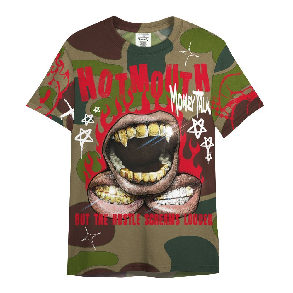 Shirt To Match Air Max 90 Duck Camo Red - Mouth Burning Street Style All Over Print