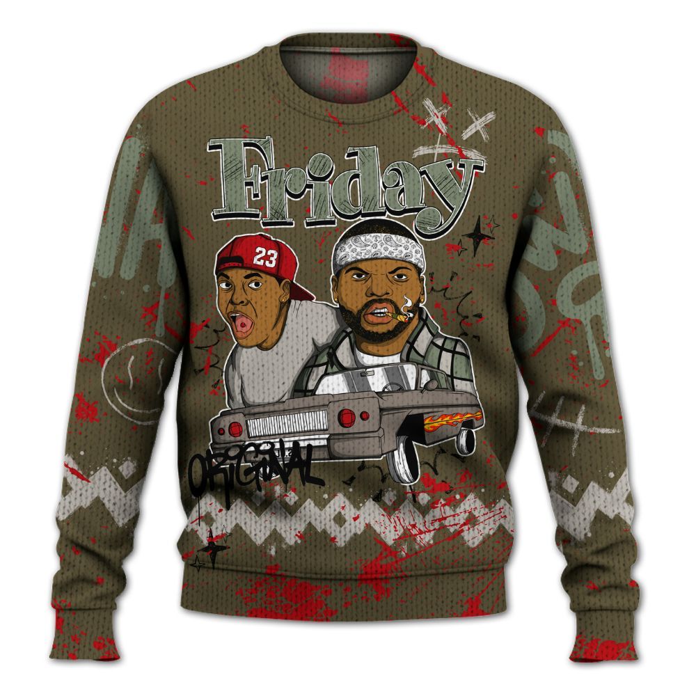 Knitted Sweater To Match Dunk Low Year Of The Snake - NAME