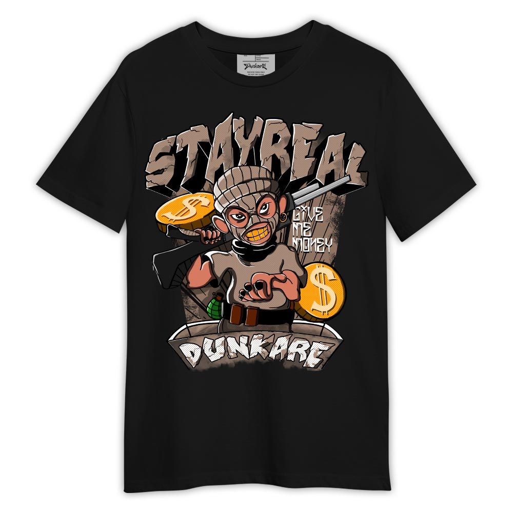 Shirt To Match OG Latte 1s - Stay Real Shirt Outfit 1005 LGH