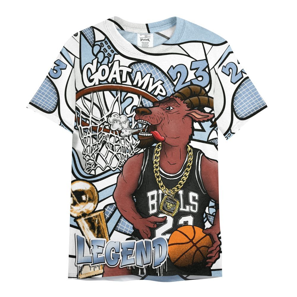Shirt To Match Forget Me Not 4s - 23 Goat JD All Over Print