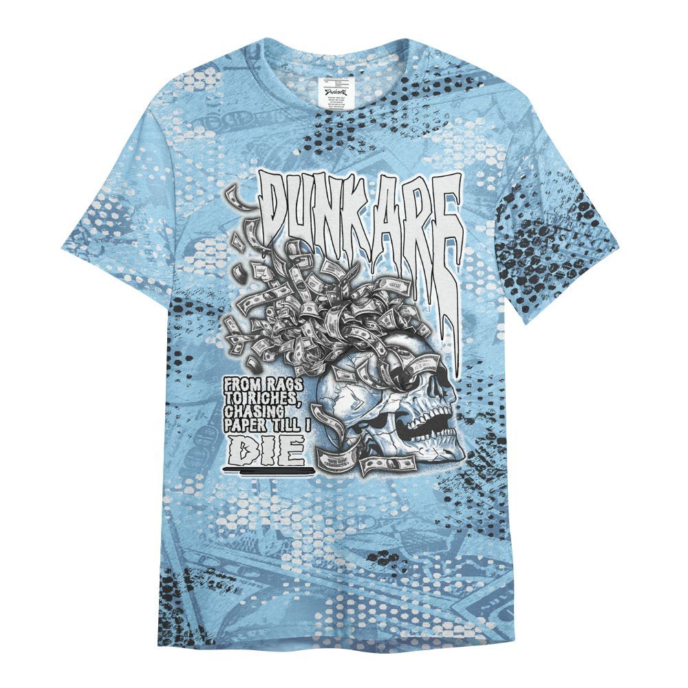 Shirt To Match Legend Blue 11s - From Rags To Riches All Over Print